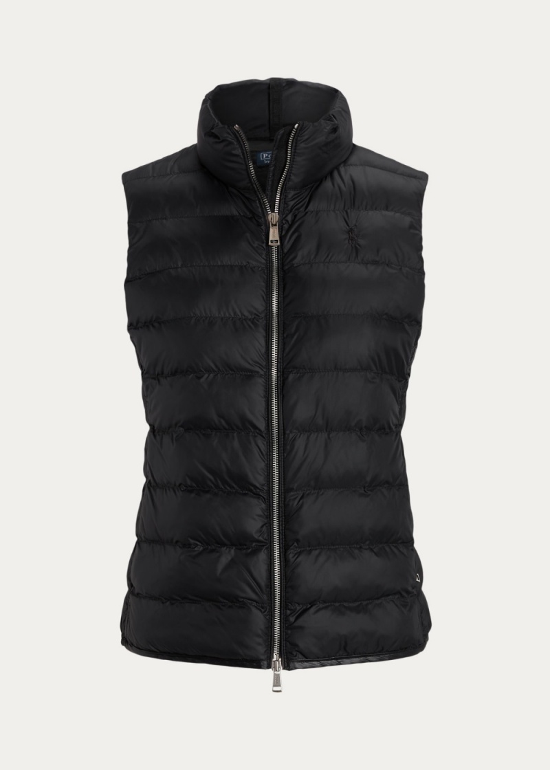 Chaleco Packable Agua-Repellant Acolchado Mujer Negros | CHAD29861 - vista 2