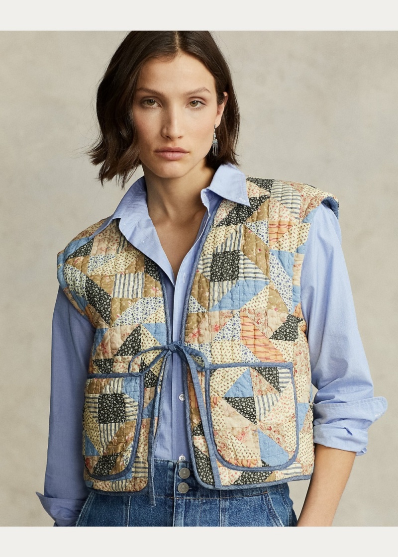 Chaleco Reversible Acolchado Algodon Mujer Negros | UDHY08923 - vista 2