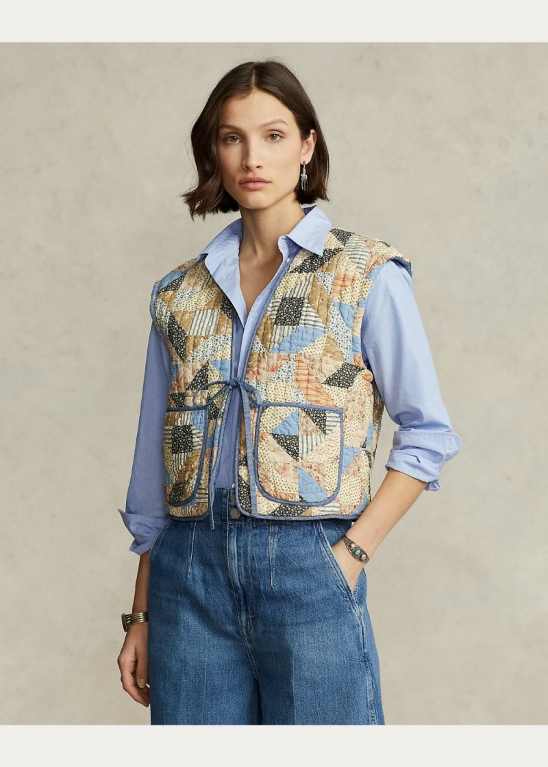 Chaleco Reversible Acolchado Algodon Mujer Negros | UDHY08923 - vista 3