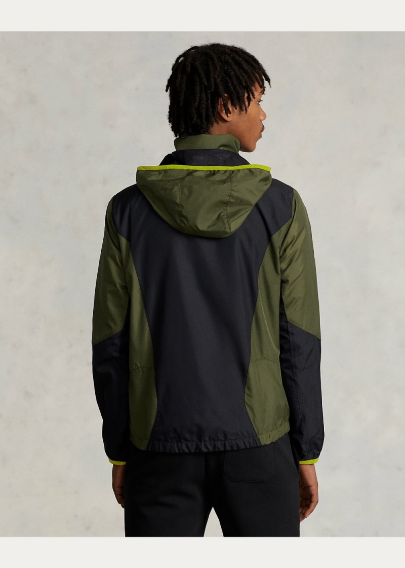 Chamarras Agua-Repellent Ripstop Hombre Negros | EKTI95134 - vista 4