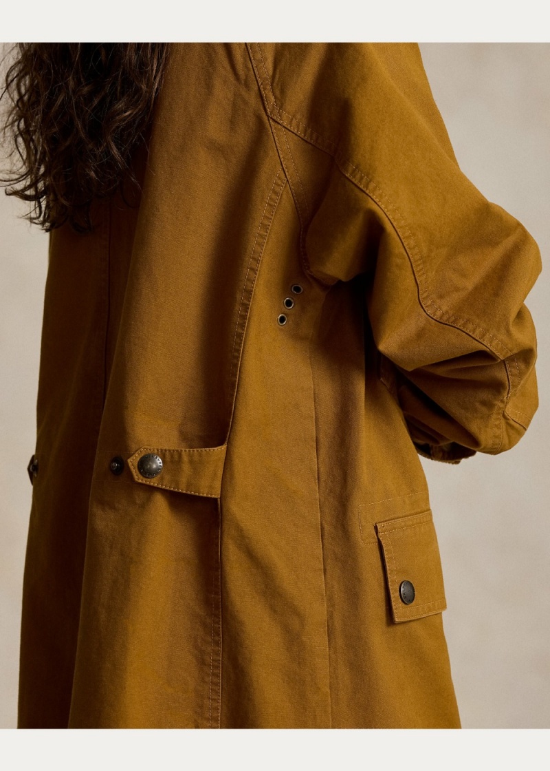 Chamarras Algodon Utility Mujer Marrom | DVHL87249 - vista 3