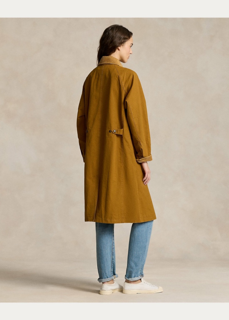 Chamarras Algodon Utility Mujer Marrom | DVHL87249 - vista 5