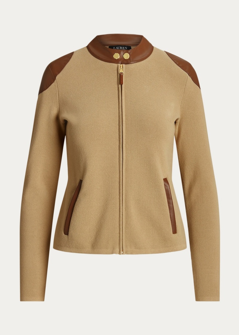 Chamarras Algodon-Nylon Mujer Marrom | YFCZ29306 - vista 2