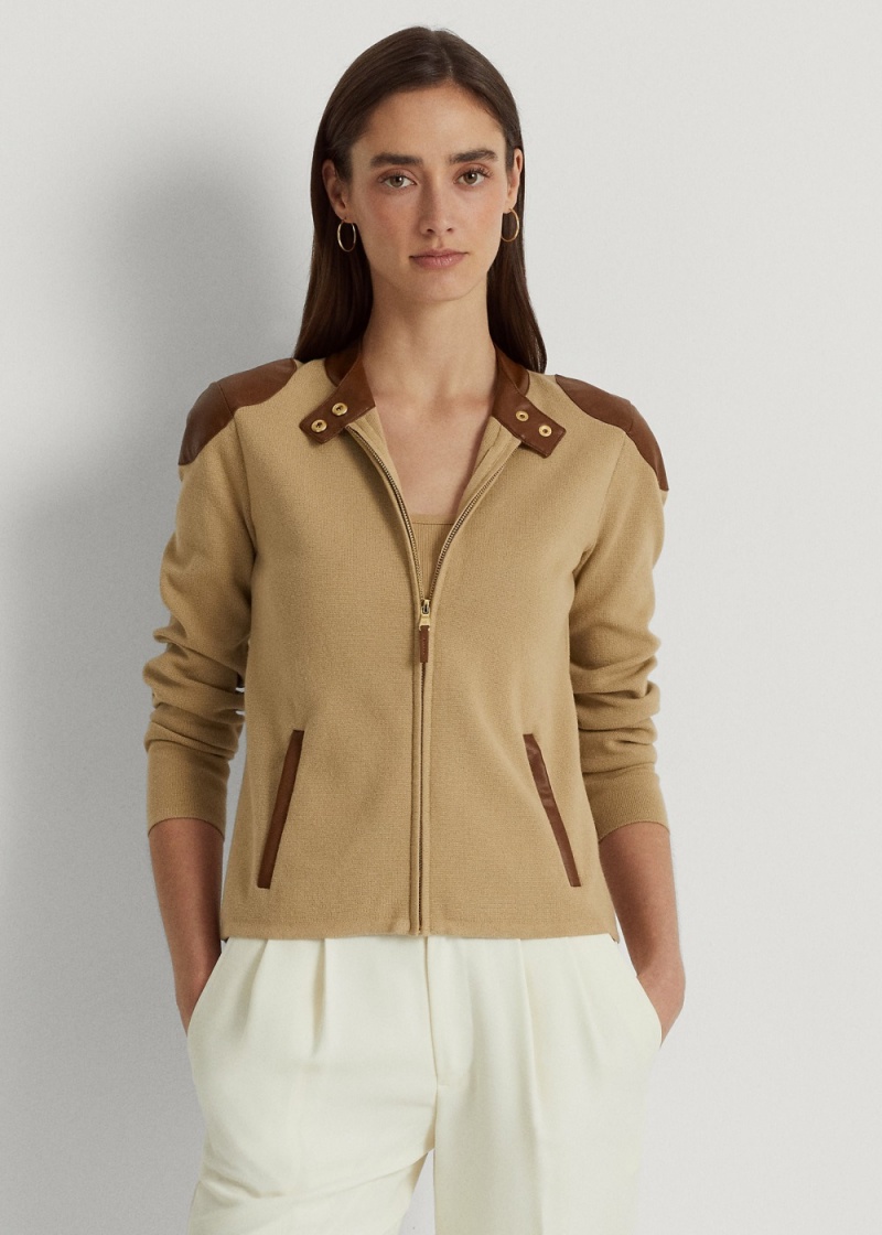 Chamarras Algodon-Nylon Mujer Marrom | YFCZ29306 - vista 1