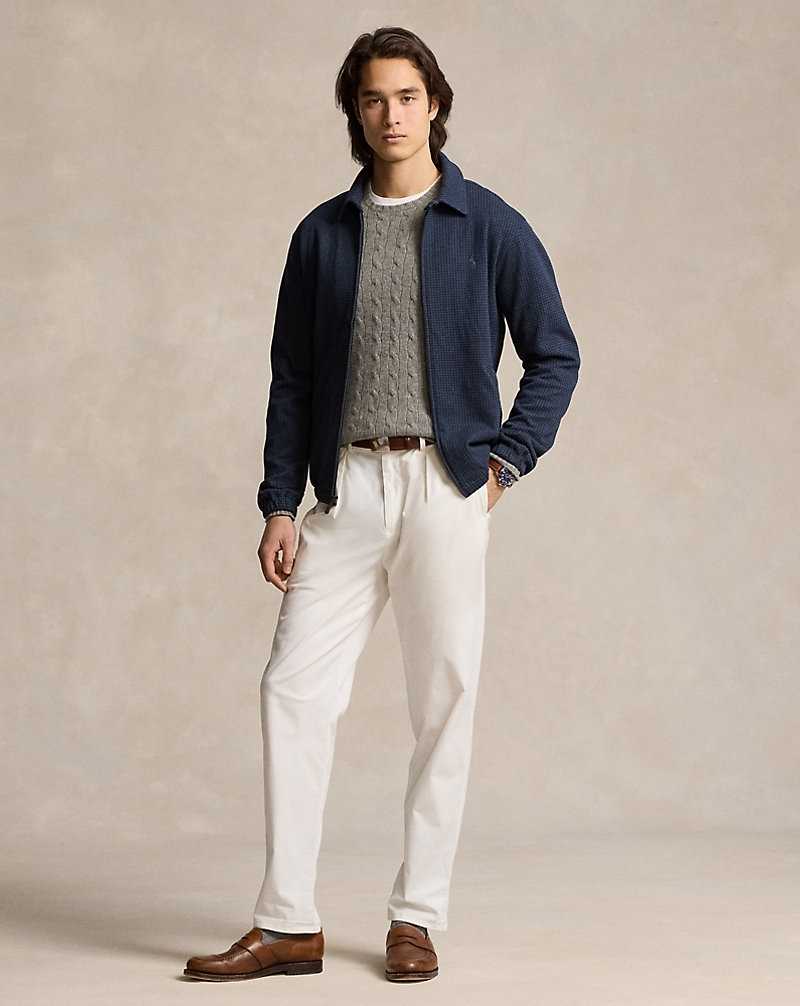 Chamarras Ralph Lauren Bayport Double-Knit Jersey Hombre Azul Marino | BVIKAEN-18 - vista 3