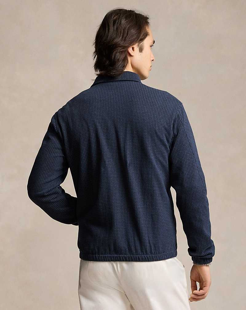 Chamarras Ralph Lauren Bayport Double-Knit Jersey Hombre Azul Marino | BVIKAEN-18 - vista 4