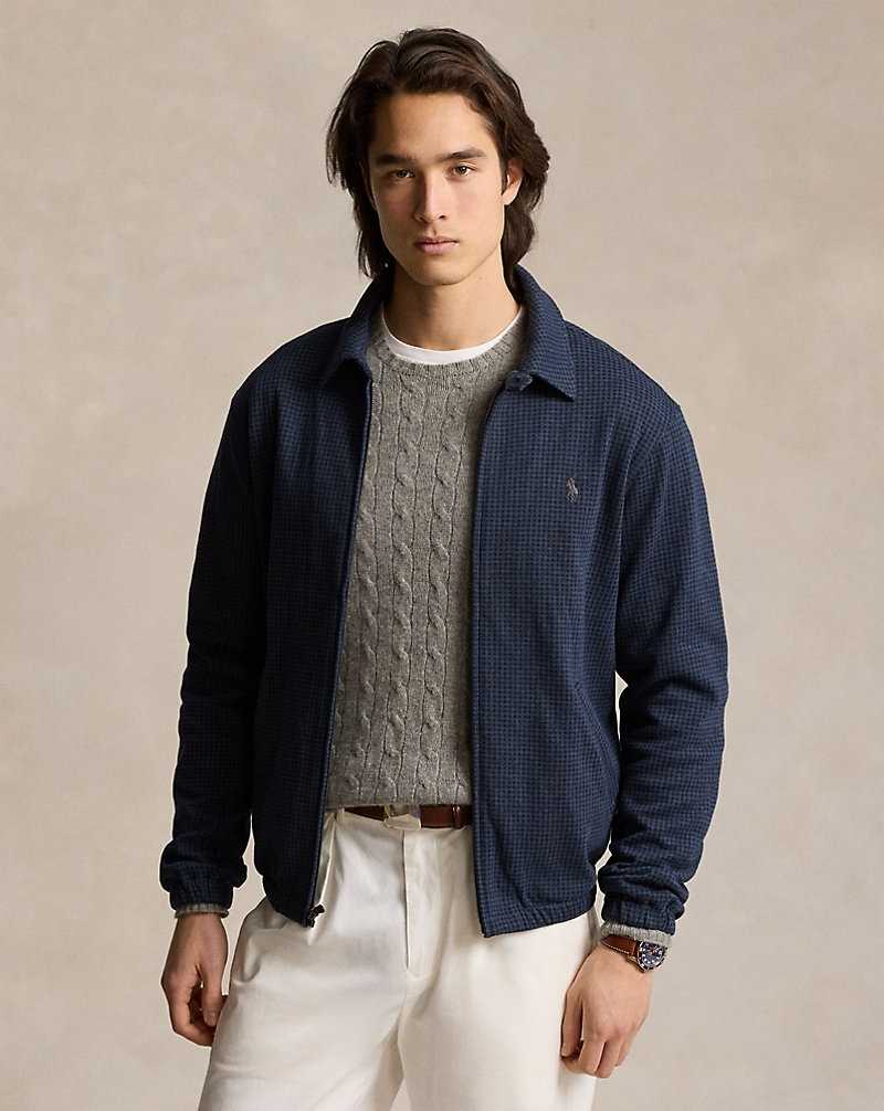 Chamarras Ralph Lauren Bayport Double-Knit Jersey Hombre Azul Marino | BVIKAEN-18 - vista 1