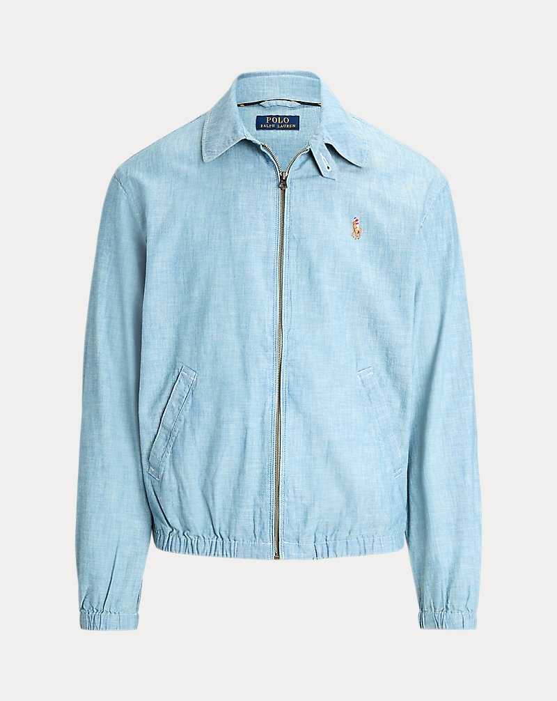 Chamarras Ralph Lauren Bayport Indigo Chambray Hombre Chambray | SBNHFUI-67 - vista 2