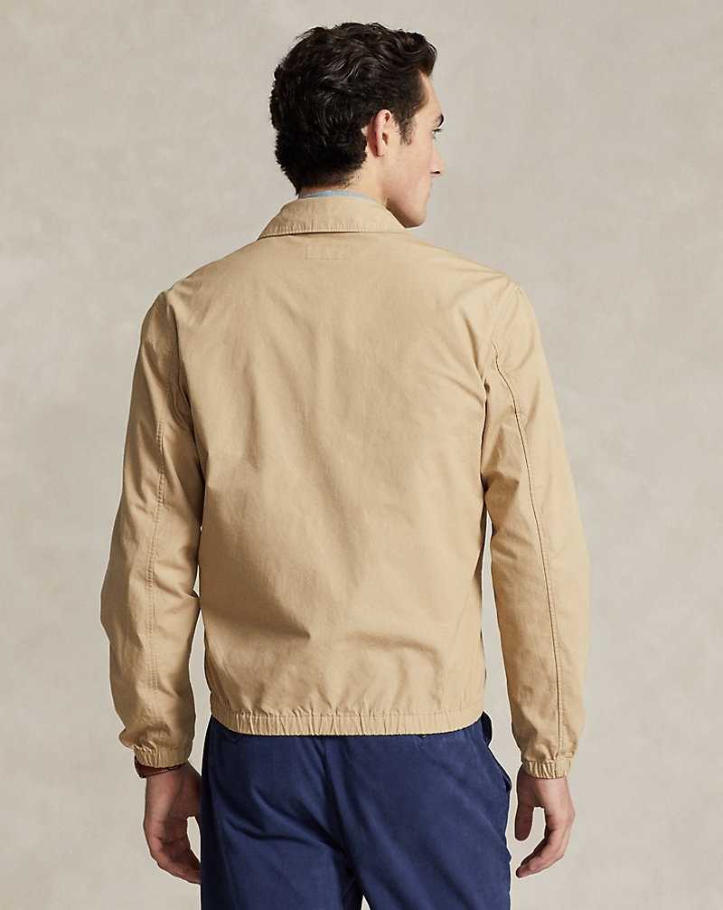 Chamarras Ralph Lauren Bayport Poplin Hombre Kaki | TWBJNUS-80 - vista 4