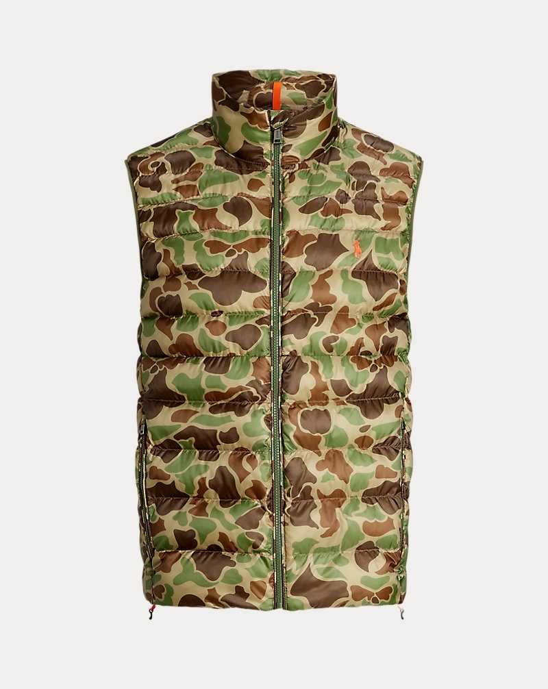 Chamarras Ralph Lauren Colden Packable Water-Repellent Gilet Hombre Camuflados | XPNOSUM-95 - vista 2