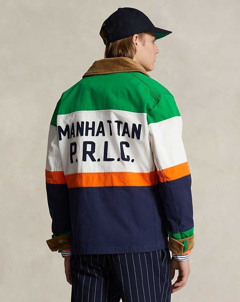 Chamarras Ralph Lauren Colour-Blocked Canvas Hombre Multi | MVSJQGO-93 - vista 4