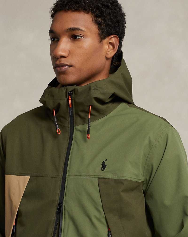 Chamarras Ralph Lauren Colour-Blocked Water-Resistant Hombre Garden Trail Multi | KNURYLQ-04 - vista 5