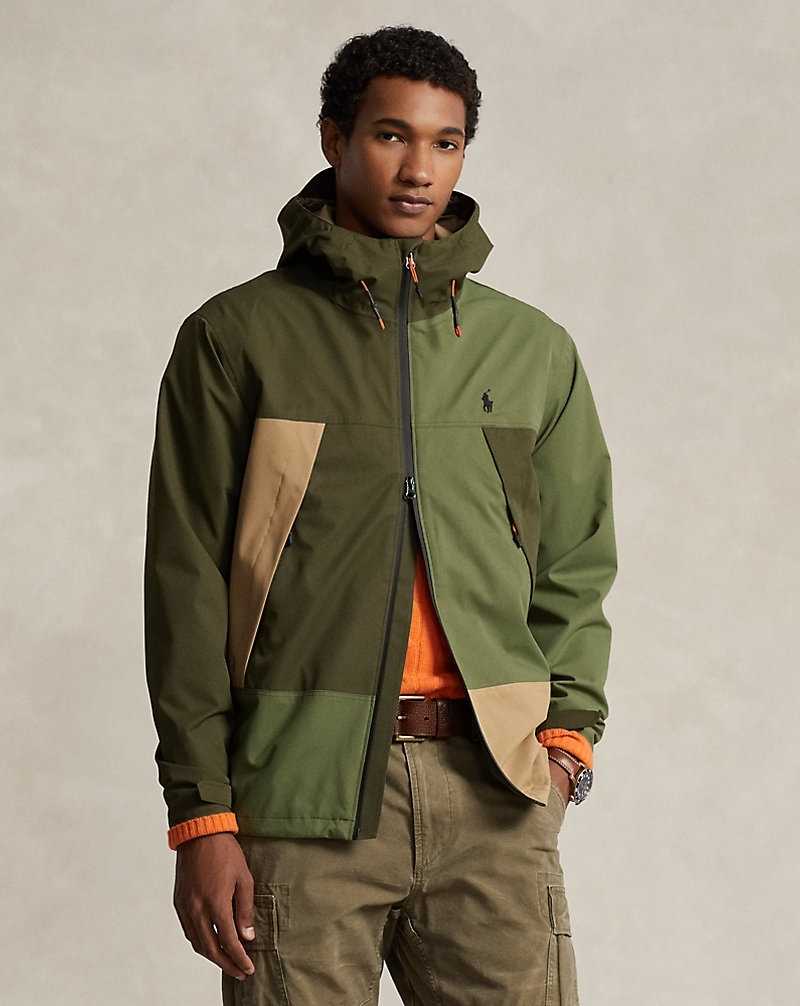 Chamarras Ralph Lauren Colour-Blocked Water-Resistant Hombre Garden Trail Multi | KNURYLQ-04 - vista 1