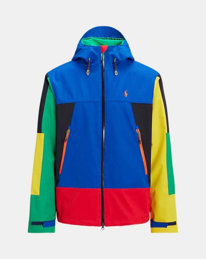 Chamarras Ralph Lauren Colour-Blocked Water-Resistant Hombre Sapphire Star Multi | IGHUDSY-98 - vista 2