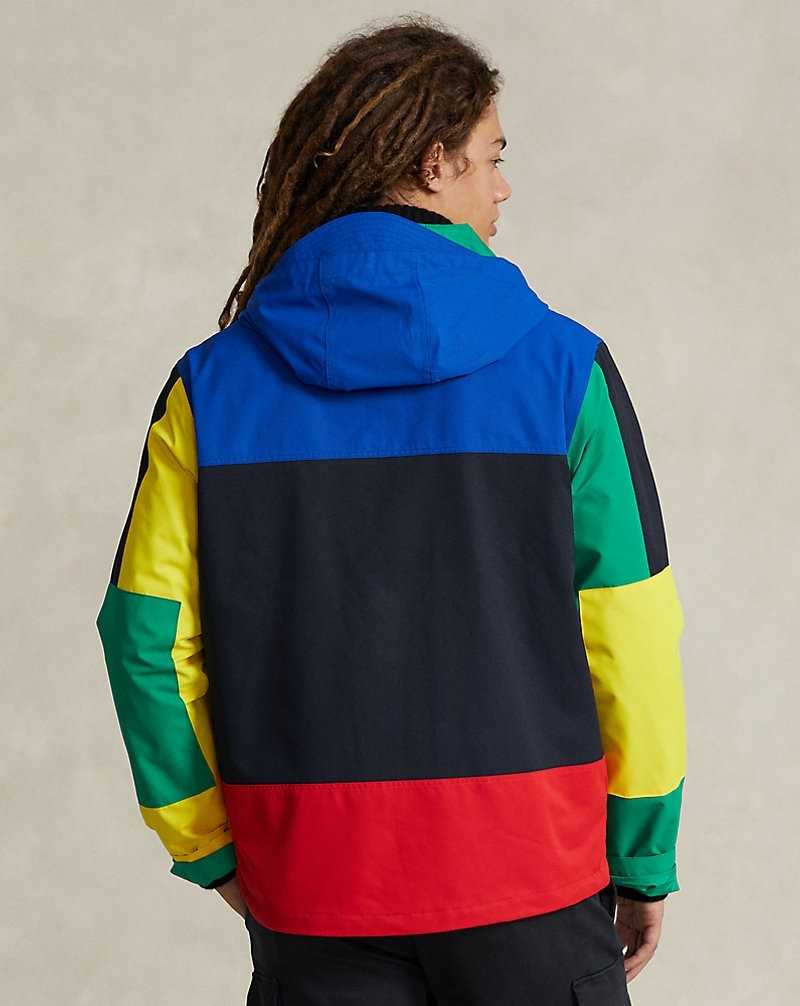 Chamarras Ralph Lauren Colour-Blocked Water-Resistant Hombre Sapphire Star Multi | IGHUDSY-98 - vista 4