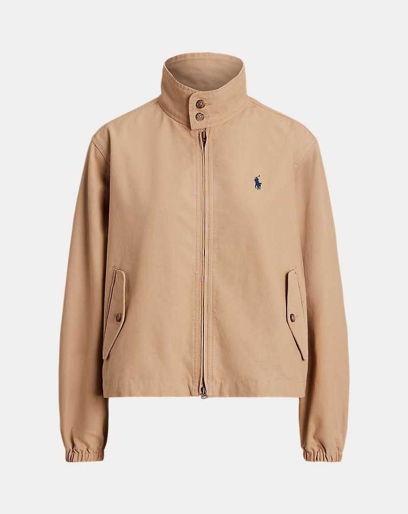 Chamarras Ralph Lauren Cotton Canvas Mujer Kaki | OTZXEWD-54 - vista 2