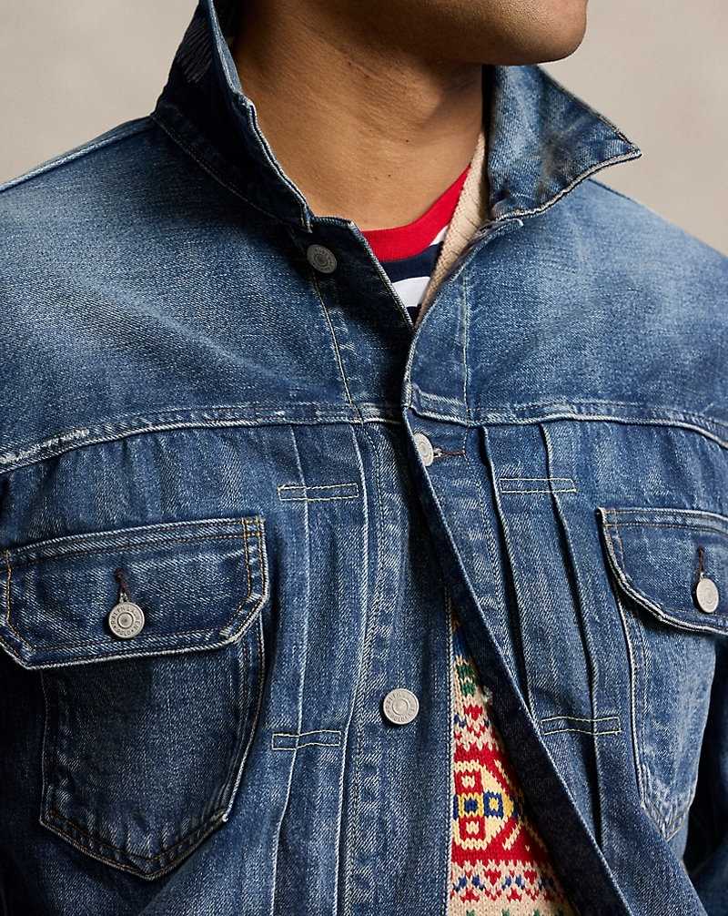 Chamarras Ralph Lauren Denim Trucker Hombre Fairlead | NTAXHCY-60 - vista 5