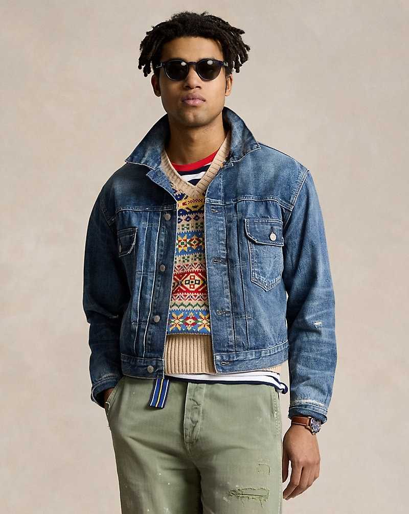 Chamarras Ralph Lauren Denim Trucker Hombre Fairlead | NTAXHCY-60 - vista 1