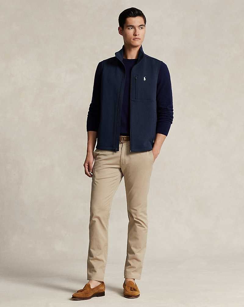 Chamarras Ralph Lauren Double-Knit Gilet Hombre Azul Marino | WSEPHAB-57 - vista 3