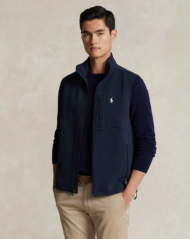 Chamarras Ralph Lauren Double-Knit Gilet Hombre Azul Marino | WSEPHAB-57 - vista 1
