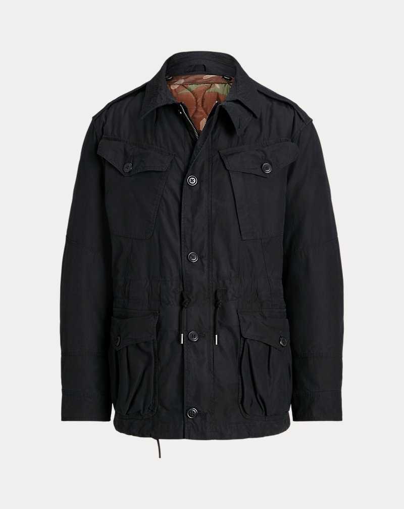 Chamarras Ralph Lauren Field Reversible Camo Liner Hombre Negros | BEAJIYK-80 - vista 2