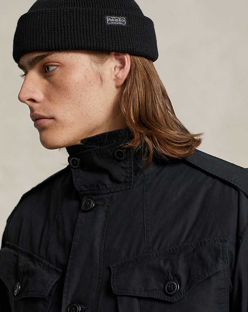 Chamarras Ralph Lauren Field Reversible Camo Liner Hombre Negros | BEAJIYK-80 - vista 5