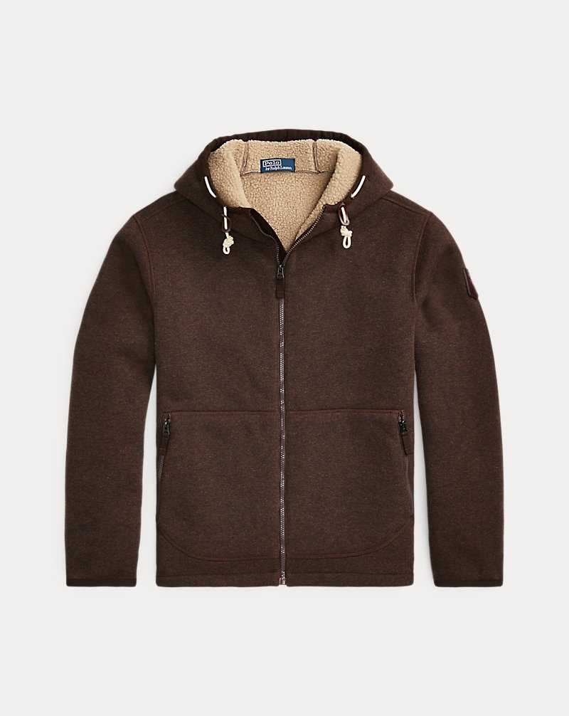 Chamarras Ralph Lauren Fleece Full-Zip Hombre Marrom | MSELKHP-21 - vista 2