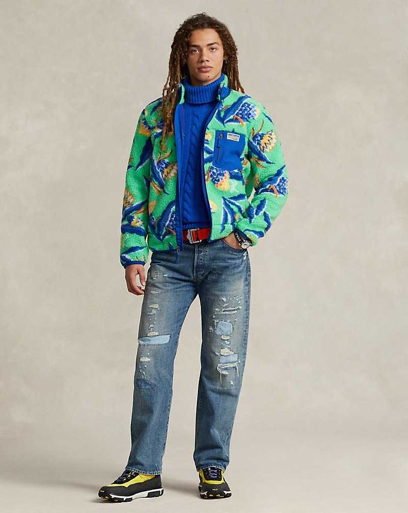 Chamarras Ralph Lauren Floral Hybrid Hombre Bonheur Floral/Jadite | TXFDWLB-30 - vista 3