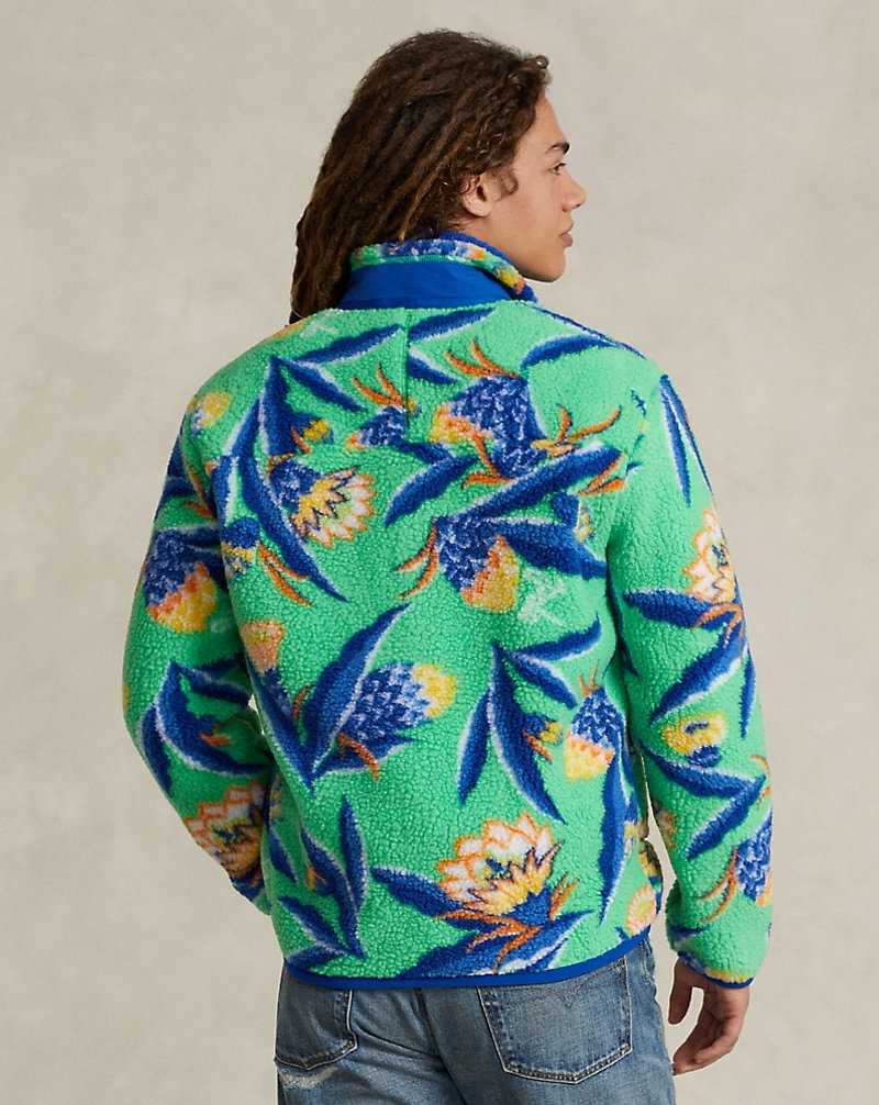 Chamarras Ralph Lauren Floral Hybrid Hombre Bonheur Floral/Jadite | TXFDWLB-30 - vista 4