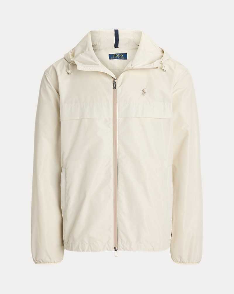 Chamarras Ralph Lauren Full-Zip Hooded Hombre New Stone | OZVWSBM-09 - vista 2