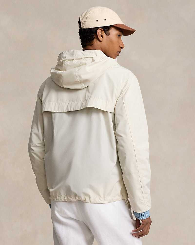 Chamarras Ralph Lauren Full-Zip Hooded Hombre New Stone | OZVWSBM-09 - vista 4