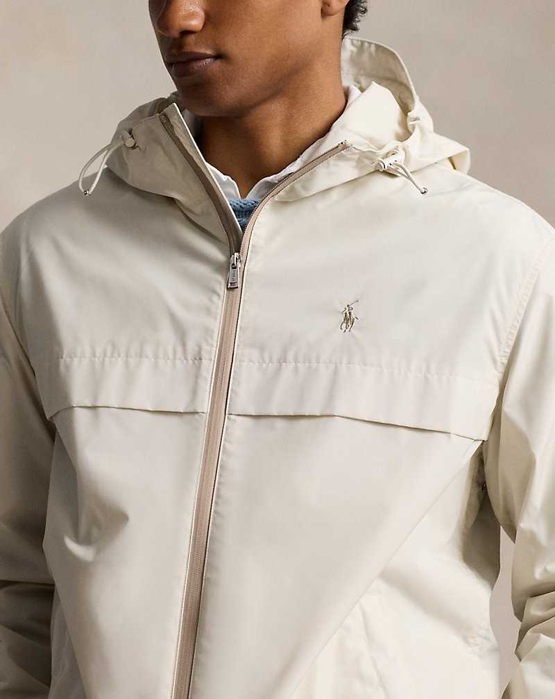 Chamarras Ralph Lauren Full-Zip Hooded Hombre New Stone | OZVWSBM-09 - vista 5