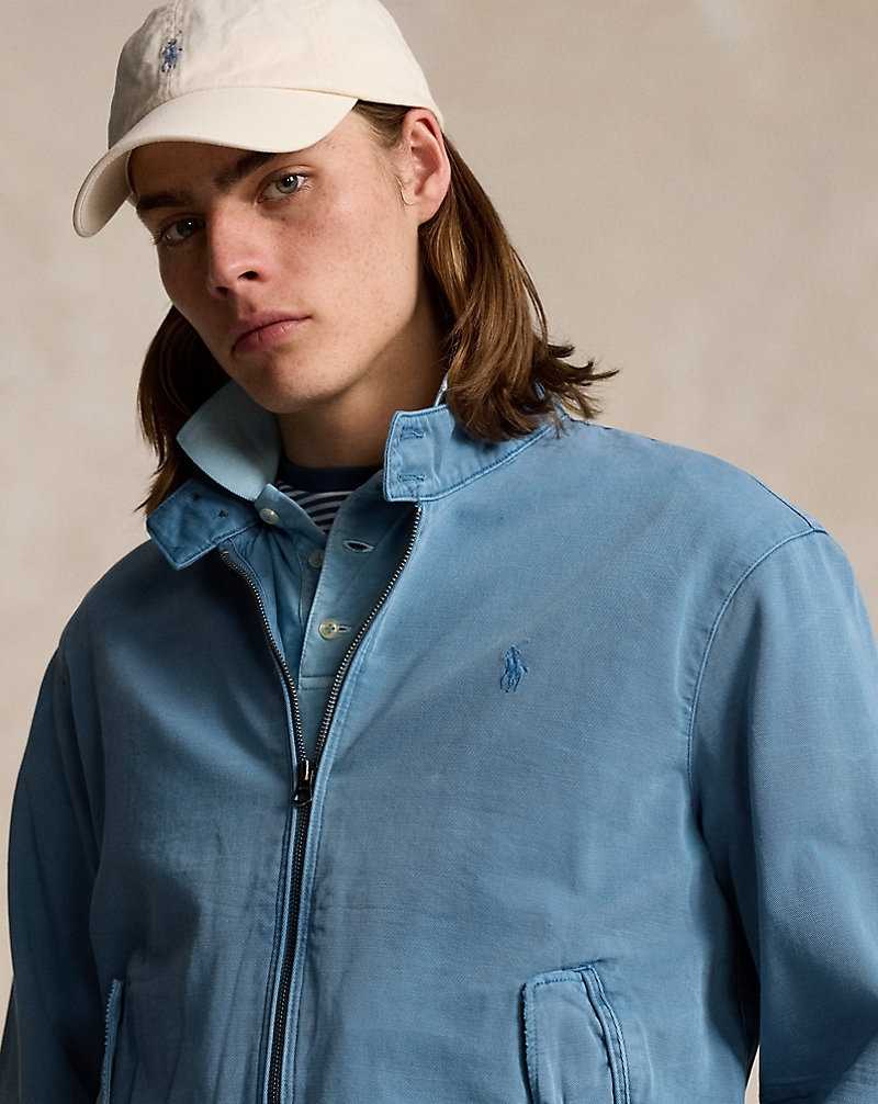 Chamarras Ralph Lauren Garment-Dyed Chino Hombre Azules | EDNZUJB-92 - vista 5