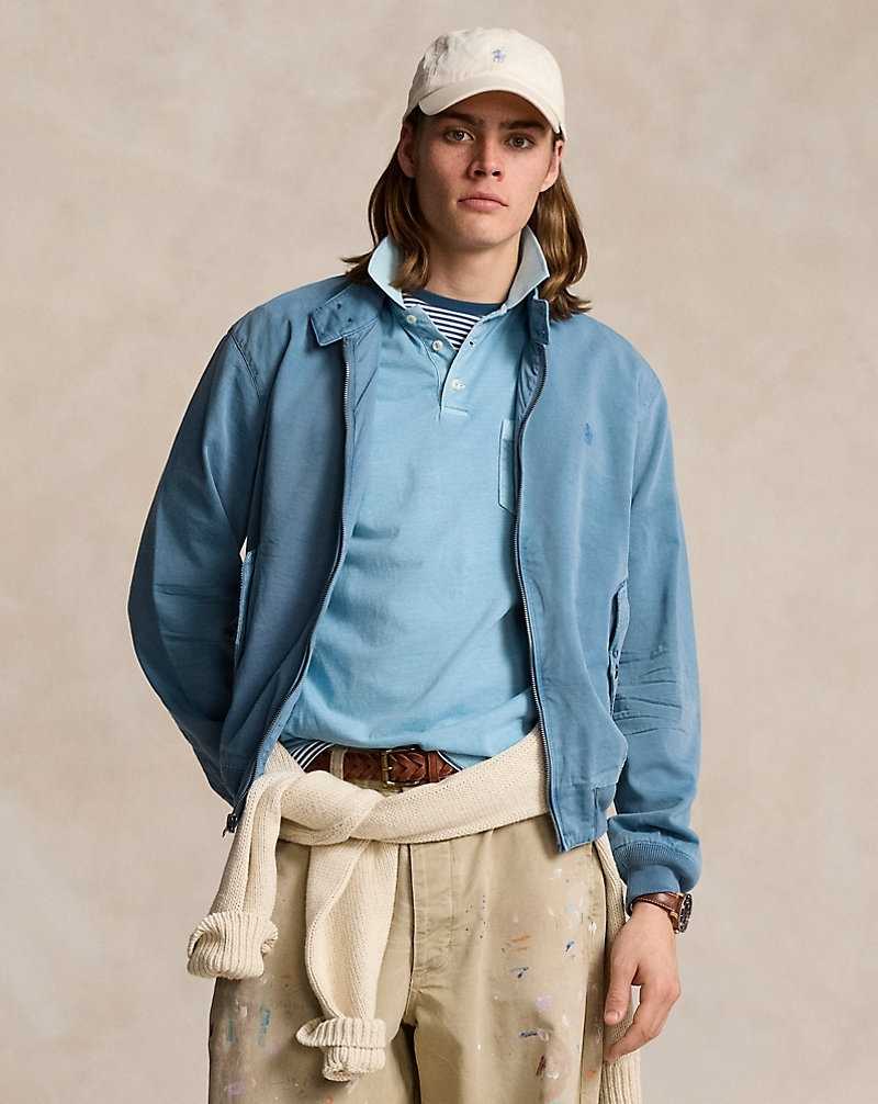 Chamarras Ralph Lauren Garment-Dyed Chino Hombre Azules | EDNZUJB-92 - vista 1