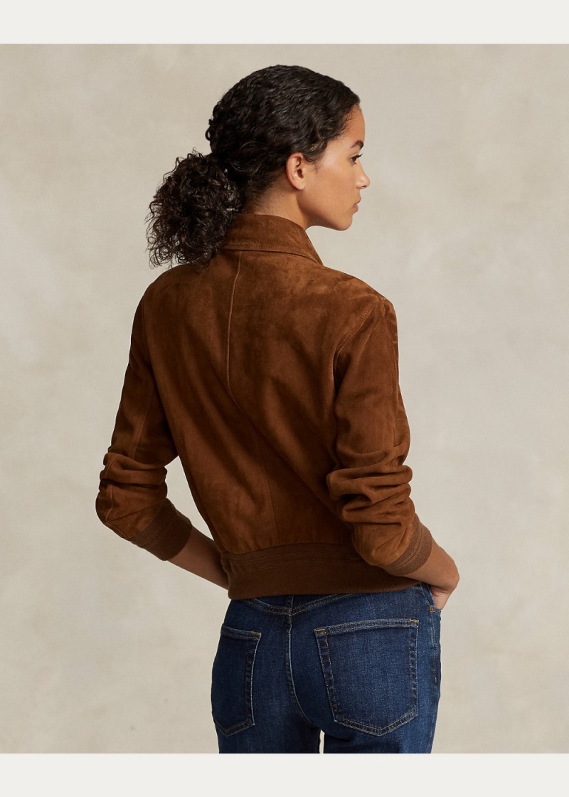 Chamarras Goat-Gamuza Bomber Mujer Azul Marino | UDWI80697 - vista 5