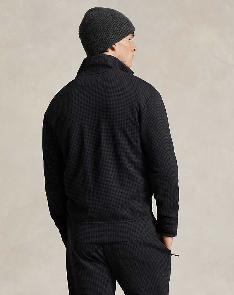 Chamarras Ralph Lauren Houndstooth Luxury Jersey Track Hombre Azules | XBSKAGP-94 - vista 4