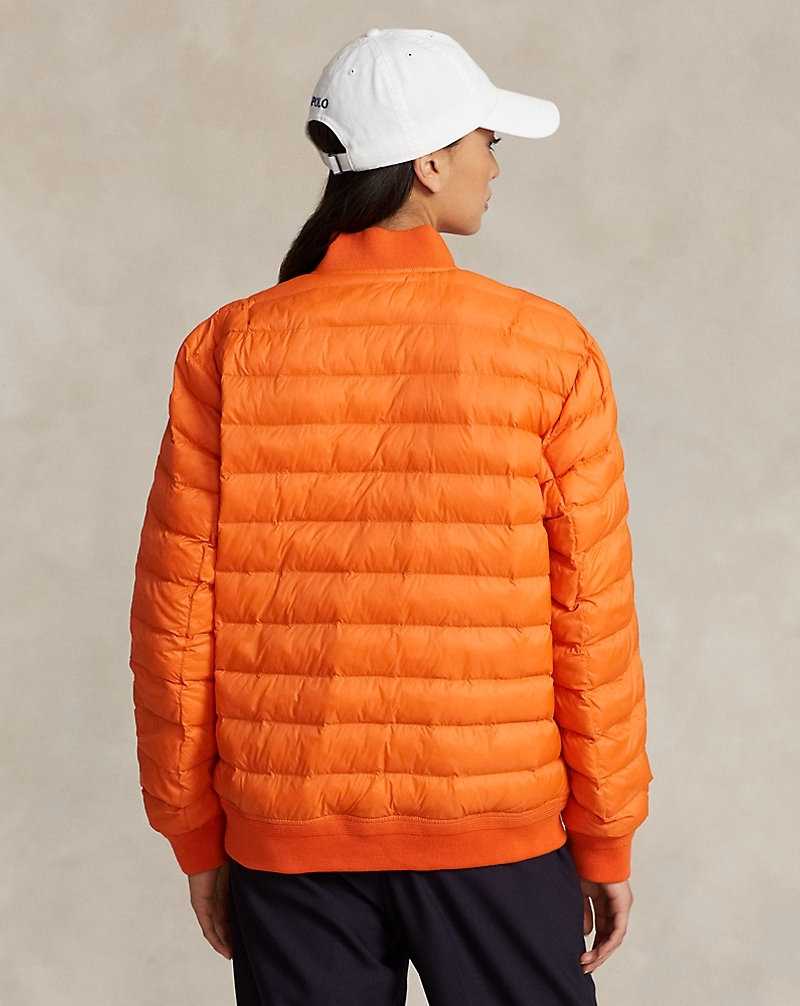 Chamarras Ralph Lauren Insulated Bomber Mujer Naranjas | NITEAPU-62 - vista 4