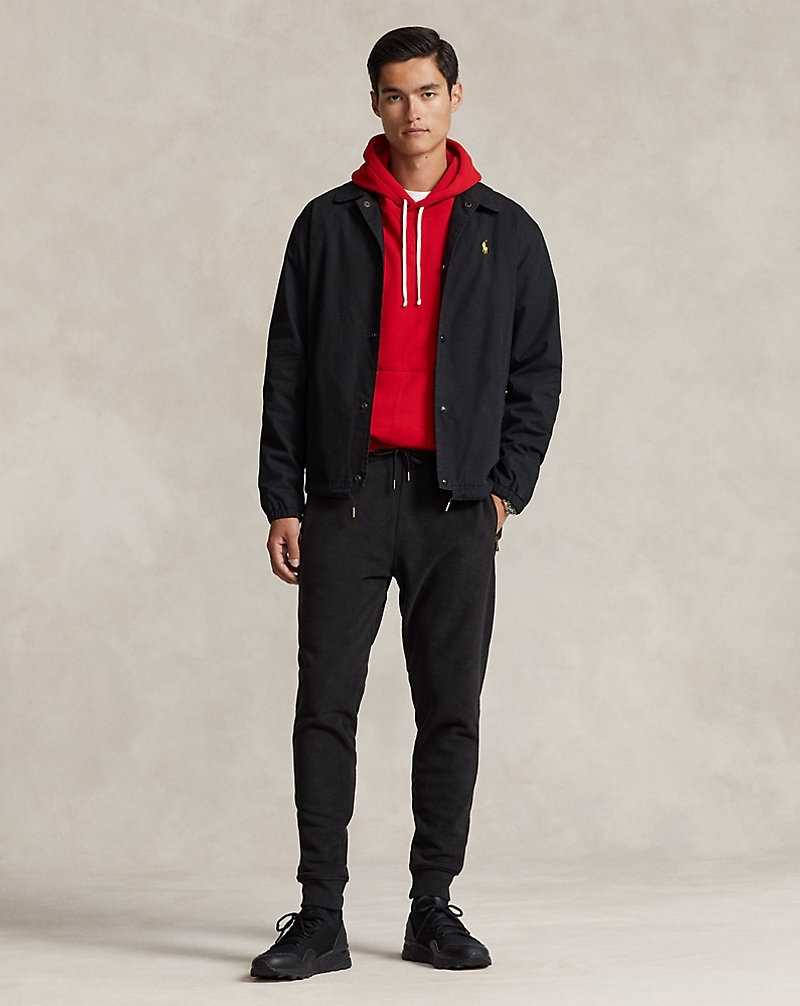 Chamarras Ralph Lauren Lunar New Year Dragon Coach's Hombre Negros | BPFDKYE-76 - vista 3