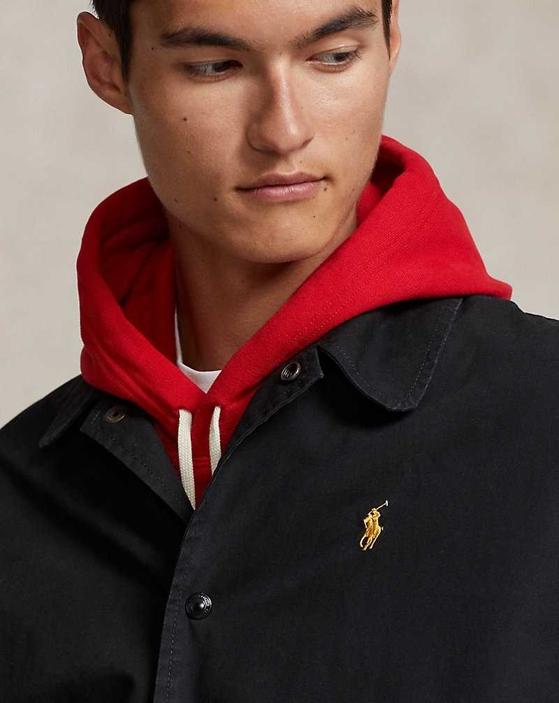 Chamarras Ralph Lauren Lunar New Year Dragon Coach's Hombre Negros | BPFDKYE-76 - vista 5