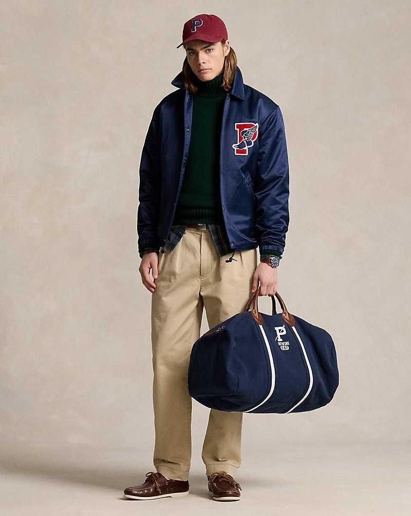 Chamarras Ralph Lauren P-Wing Sateen Coach's Hombre Azul Marino | NVOHAJQ-59 - vista 3