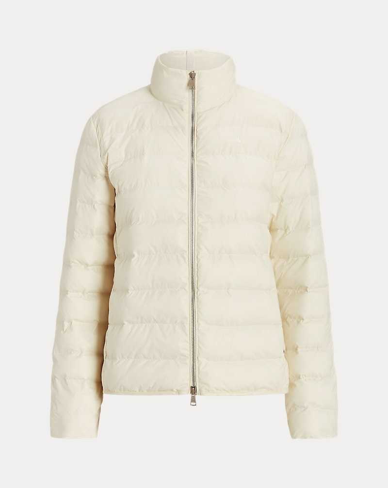 Chamarras Ralph Lauren Packable Quilted Mujer Creme | TISUQJW-86 - vista 2