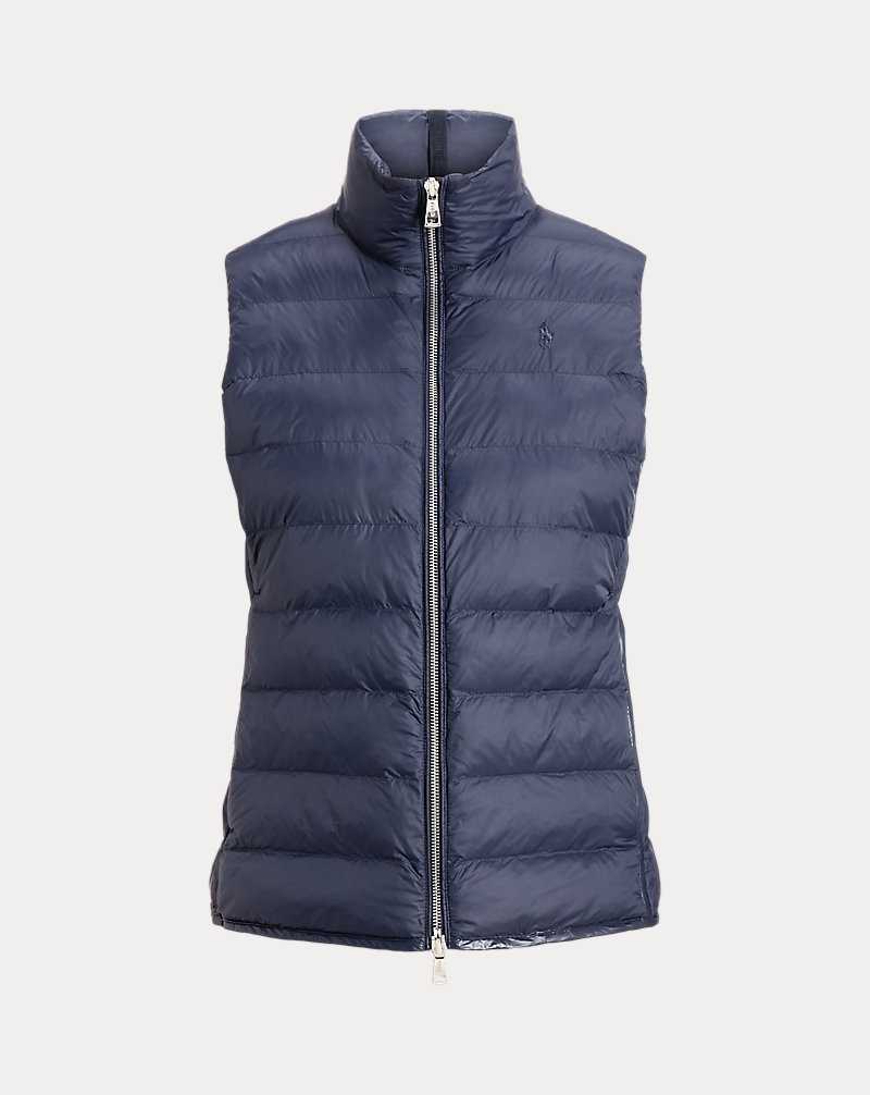 Chamarras Ralph Lauren Packable Water-Repellant Quilted Gilet Mujer Azul Marino | DYJAMRG-06 - vista 2