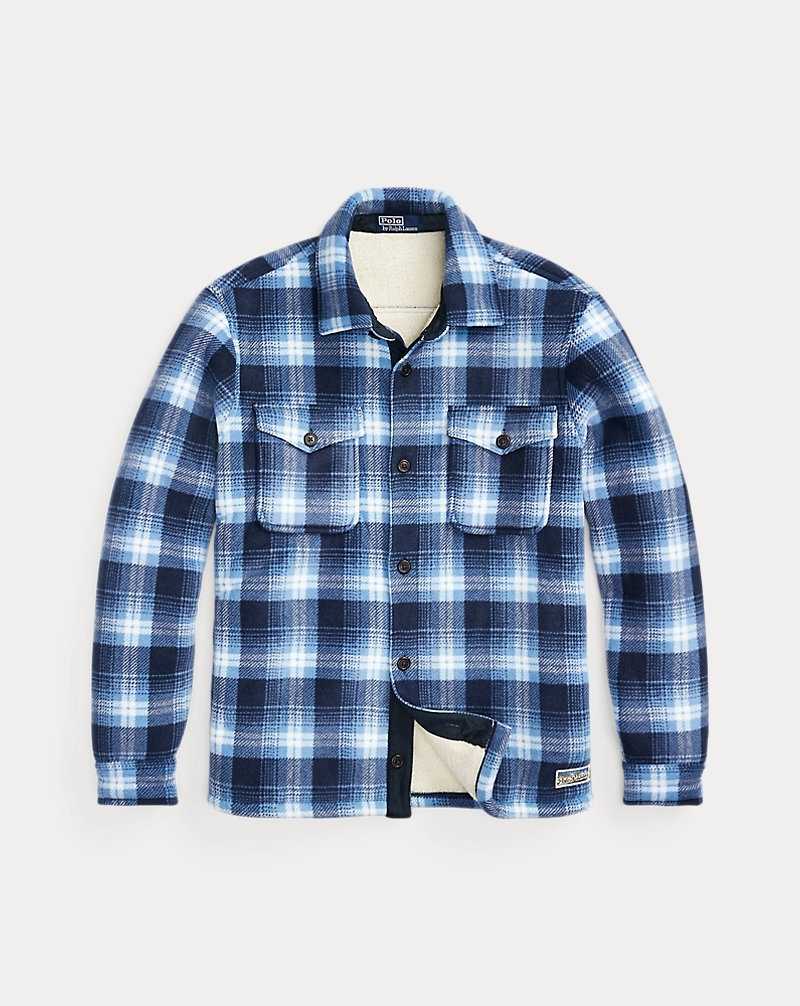 Chamarras Ralph Lauren Plaid Fleece Hombre Outdoor Ombre Plaid | OKNWJSX-95 - vista 2
