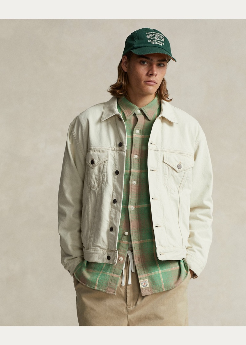 Chamarras Polo x Element Denim Trucker Mujer Marrom | DOUG18523 - vista 2