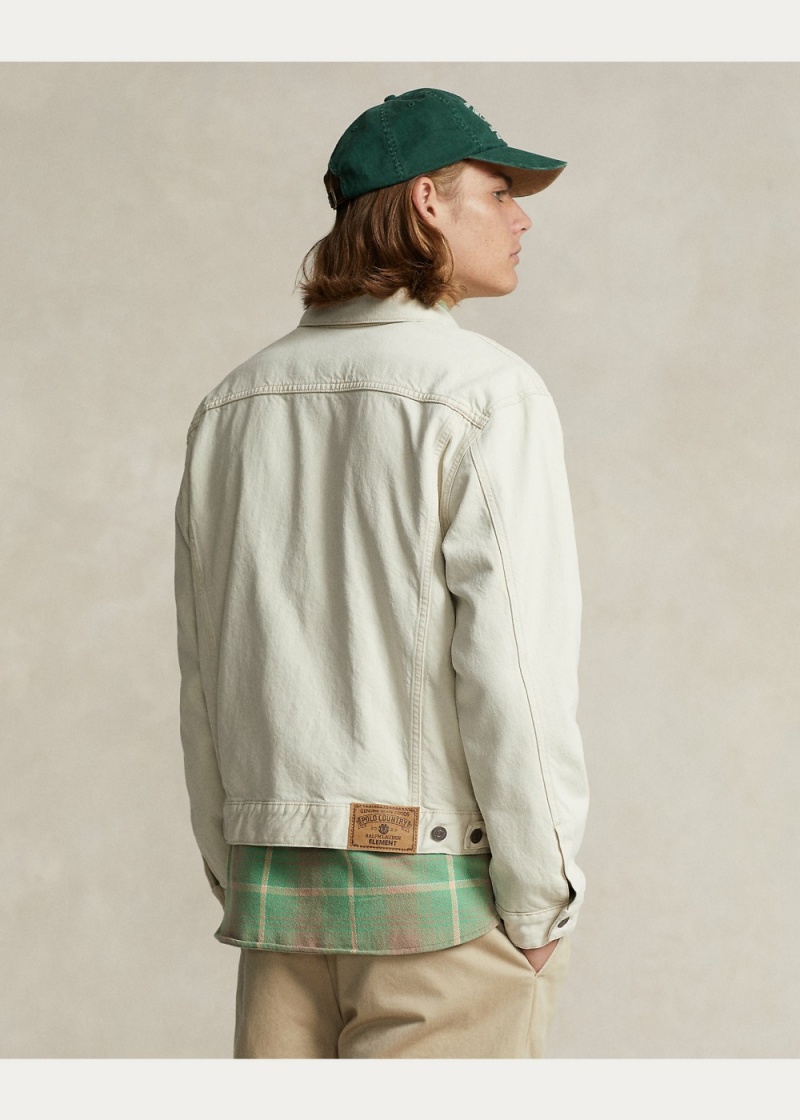 Chamarras Polo x Element Denim Trucker Mujer Marrom | DOUG18523 - vista 3