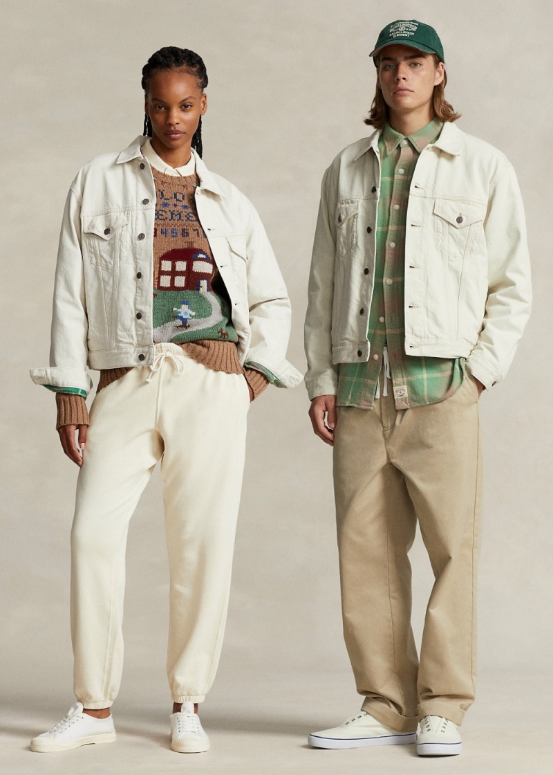 Chamarras Polo x Element Denim Trucker Mujer Marrom | DOUG18523 - vista 1