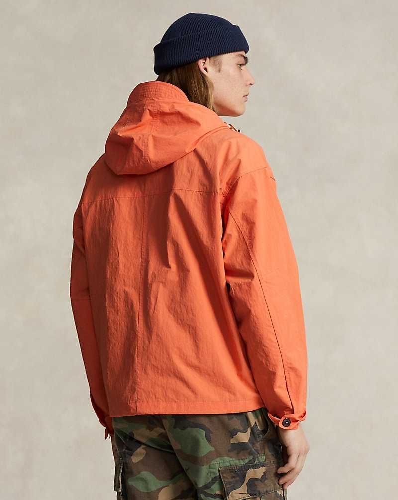 Chamarras Ralph Lauren Popover Field Hombre Naranjas | GWAITOX-91 - vista 4