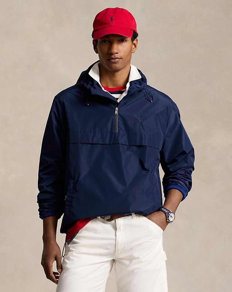 Chamarras Ralph Lauren Pullover Hooded Hombre Azul Marino | BTQHXKZ-12 - vista 1