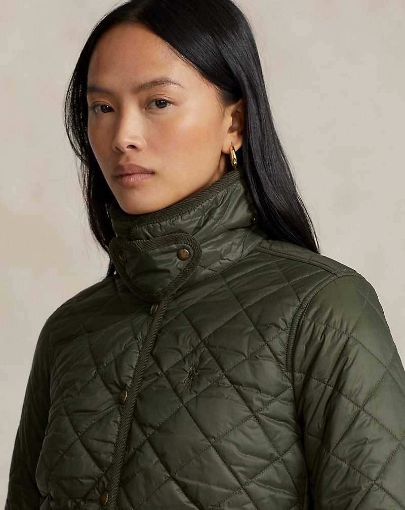 Chamarras Ralph Lauren Quilted Mujer Azules | LBNCKMI-03 - vista 5