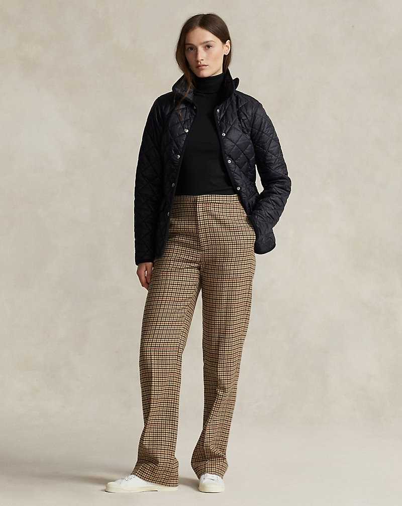 Chamarras Ralph Lauren Quilted Mujer Negros | VSPGLJN-50 - vista 3